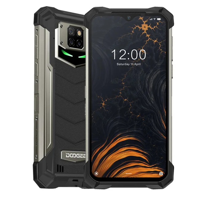 

DOOGEE S88 Pro IP68 Waterproof 4G Mobile Phone 10000mAh Android 10 Cellphone 6.3 inch 6GB 128GB Rugged Smartphone