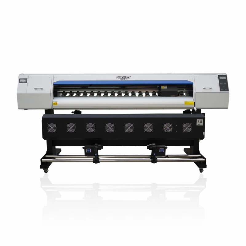 

ADL S7192 fast 1.9m 2 I3200 head audley large format 1.8m eco solvent printer cmyk digital color printing machine in China