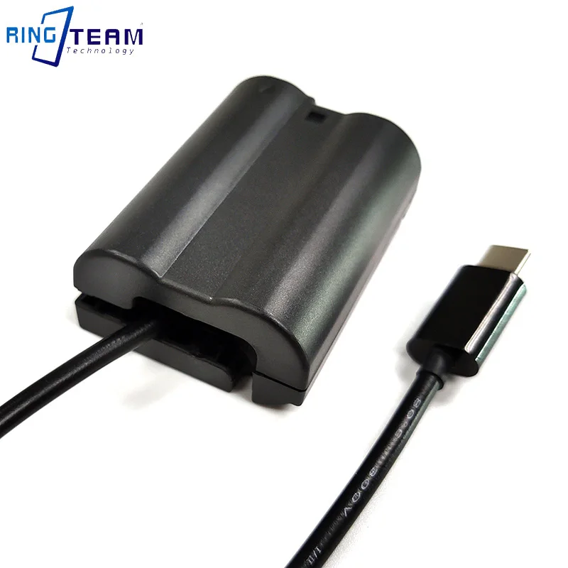 Type-C Power Adapter to EN-EL15 Dummy Bettery EP-5B DC Coupler for Nikon Z6 Z7 1V1 D7200 D7100 D7000 D750 D610 D600 Cameras manufacture