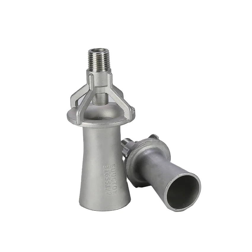 3/4 304 Stainless Steel Steam Spargers Cleaning tank Mixing Eductor Spray Nozzles