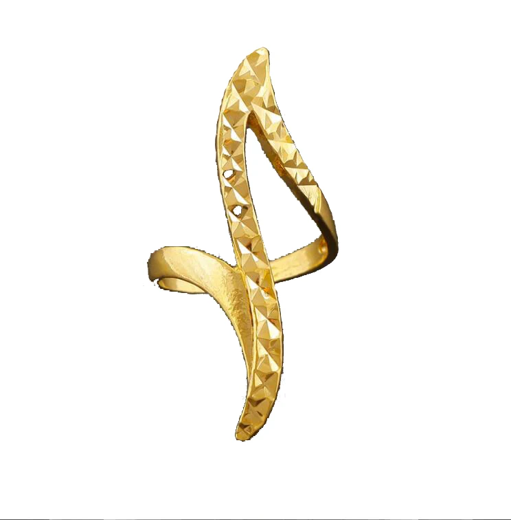 

copper rings Wholesale hot big flower ring copper geometric shape 18K gold plating for women, Fashione ring jewelry
