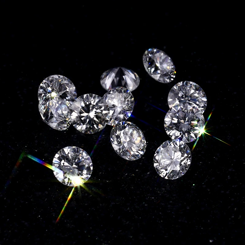 

Starsgem lab diamond 0.5 carat diamond loose polished HPHT CVD lab diamonds wholesale, White(def)