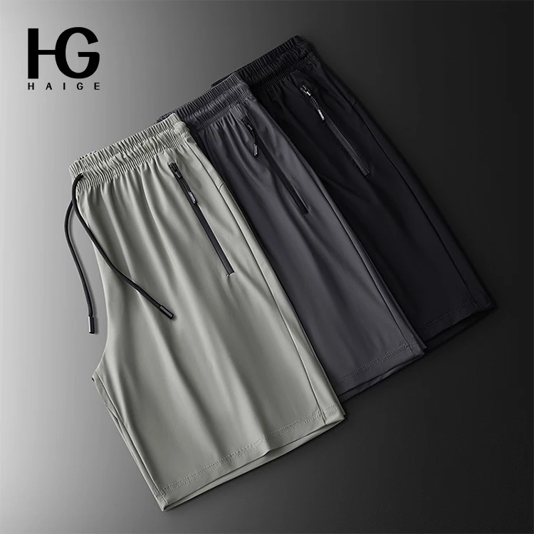 

2023 Newest Summer Fitness Shorts Oem Service Polyester Men Casual Quick Dry Athletic Gym Streetwear Men Sweat Short