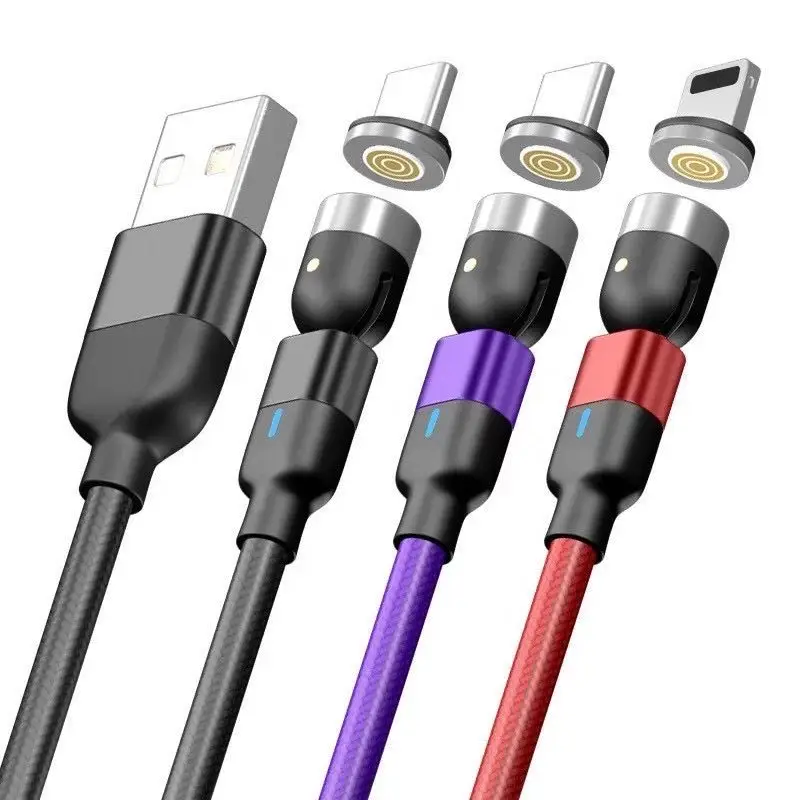 

Best selling 3 in 1 magnetic phone charger for iphone charger for lightning date usb cable magnetic charging cable