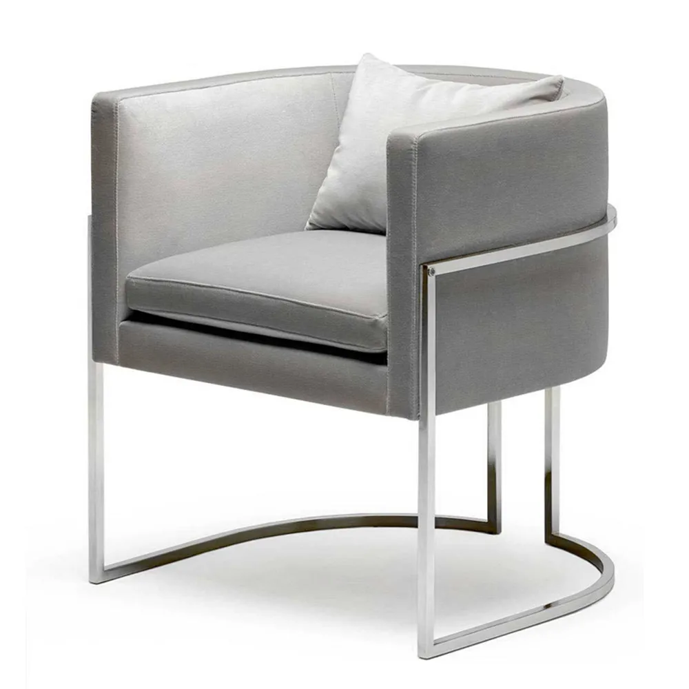 
Nordic Modern Pink Balcony Iron Small Sofa Office Chair Bar Chair Frame Sofa Frame Sofa Legs Metal Furniture 