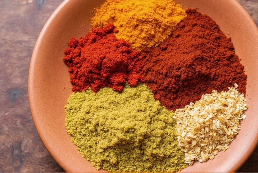 Various Caribbean Spice Blends in Jars