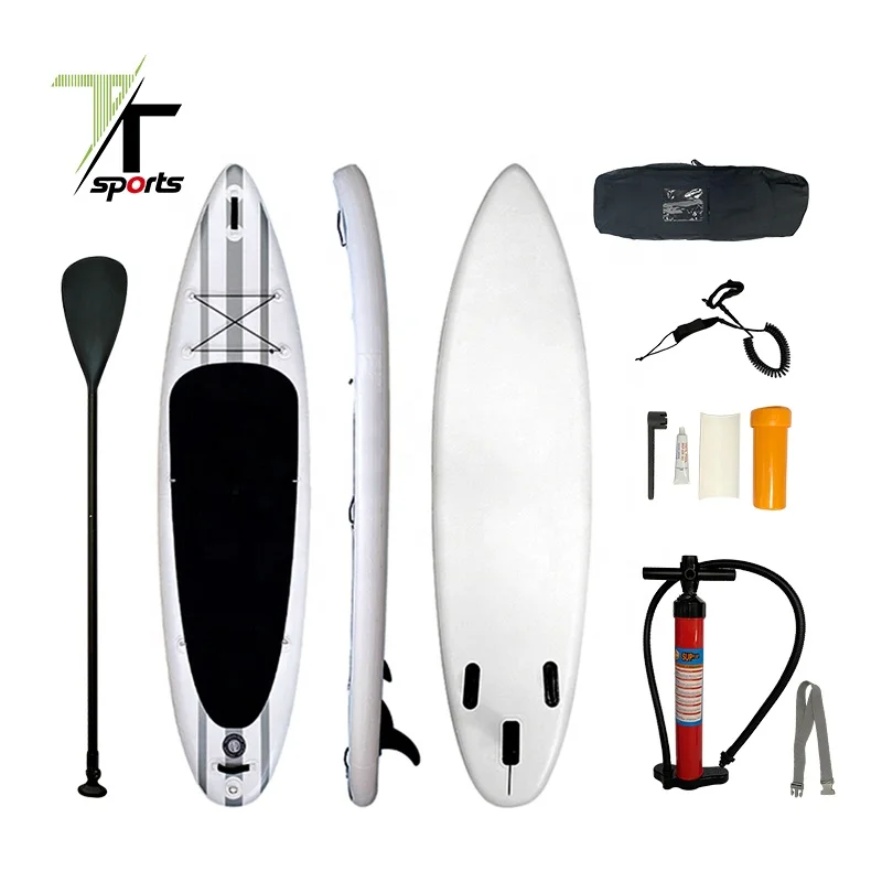 

TTSPORTS Wholesale Custom Foldable Stand Up Paddle Board Kayak Inflatable Fishing SUP ISUP Surfboard With Pump, Customized