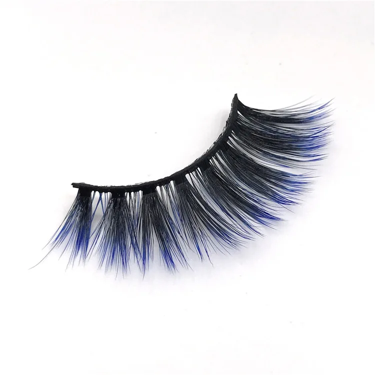 

Various optional color chemical fiber false eyelashes customized color wool ready stock wholesale color false eyelashes, Colorful
