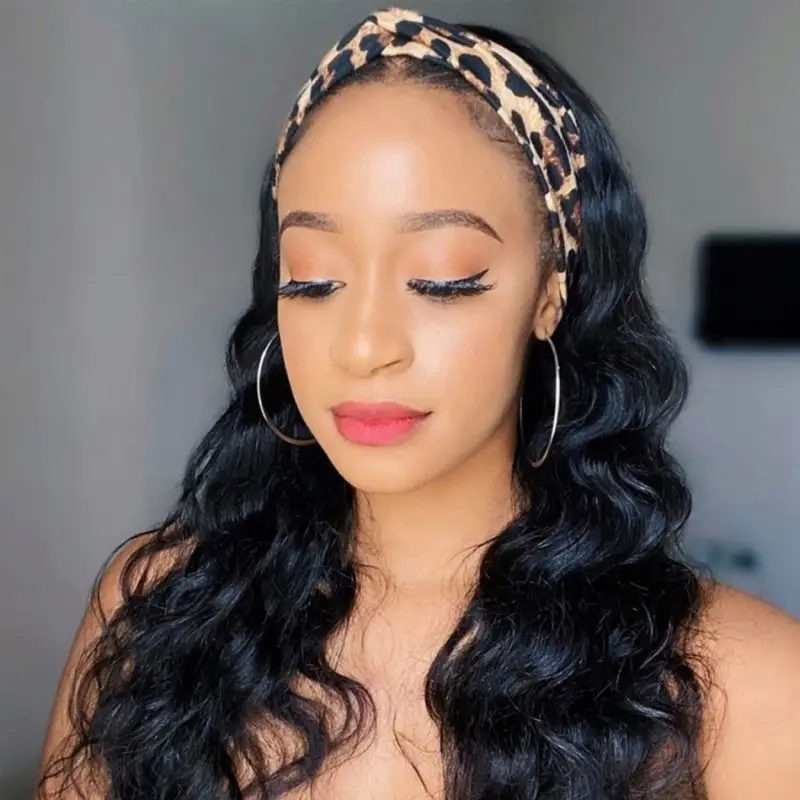 

Water wave headband wig hair headbands for wigs high quality headband wig