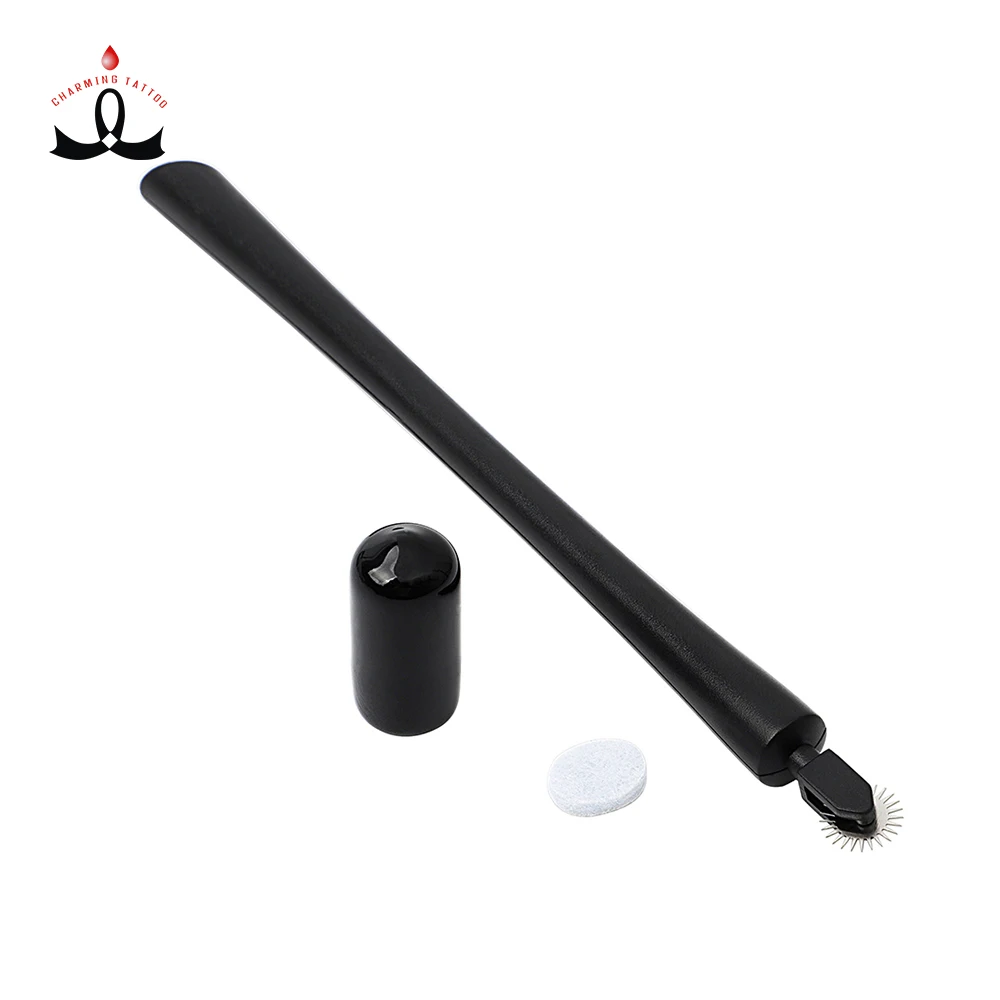 

Black Disposable Roller Microshader Pen Microshading Pen Shading Microshader Eyebrow desposable tool microblading