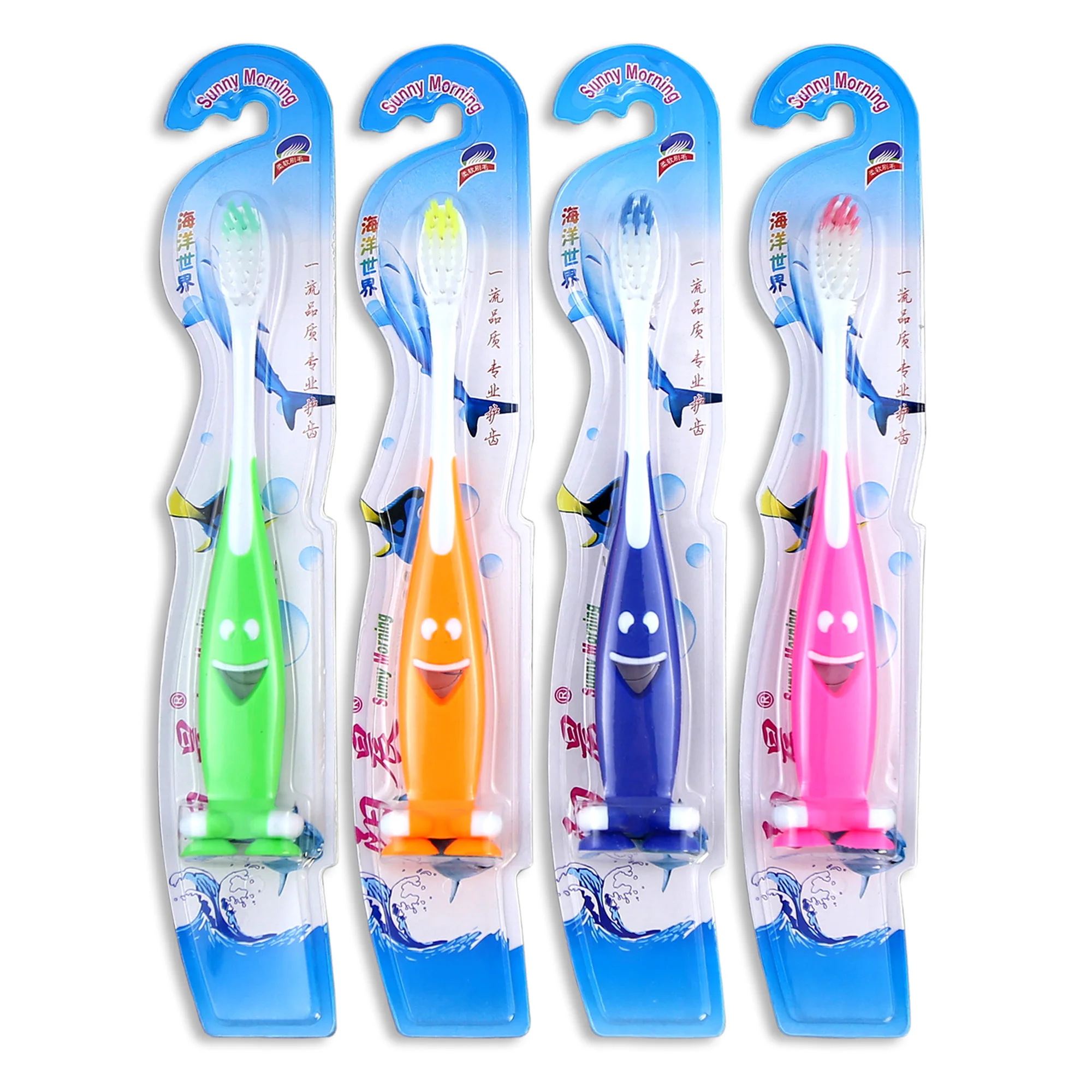 Kids Toothbrush Of Shark Desgin From Professional Supplier Yangchen