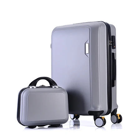 

Ready stock ABS luggage hot sale export suitcase, Colorful