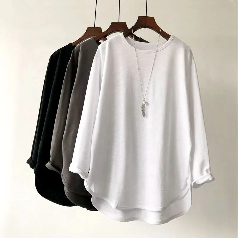 
Wholesale Cotton T Shirt Women Bulk Plain Blank Tshirt In China 
