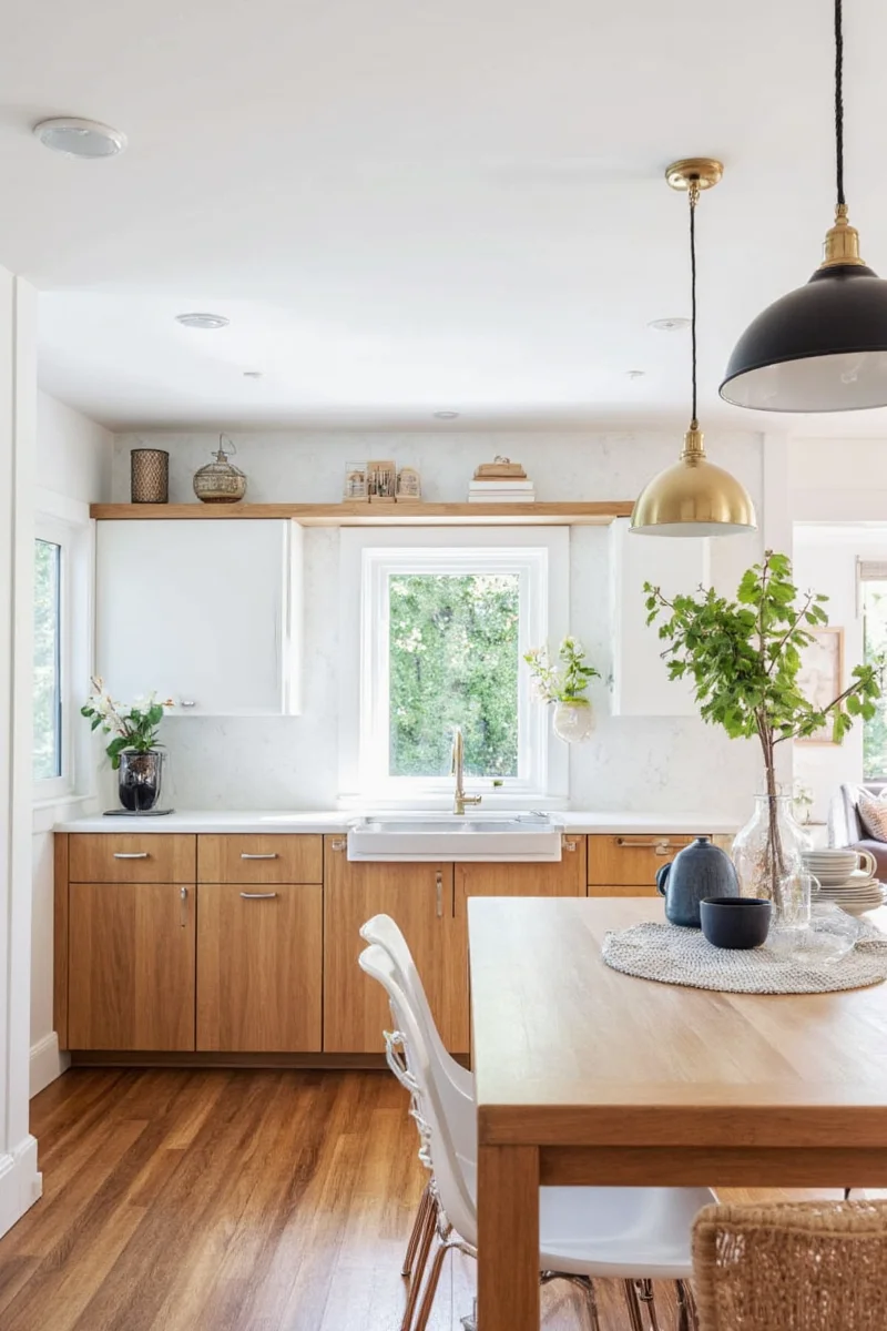 Using rugs to create zones in a small apartment