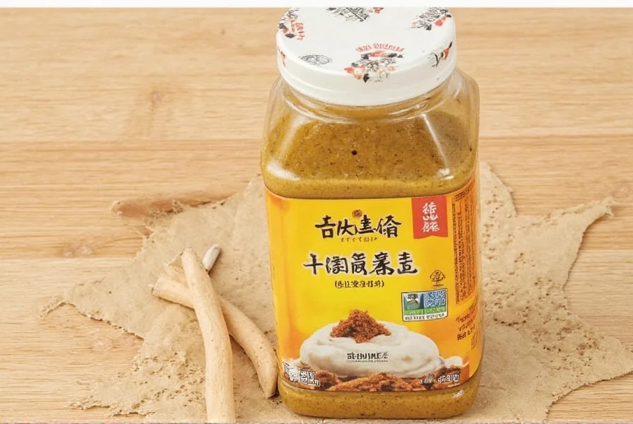Mixing mustard in a bowl