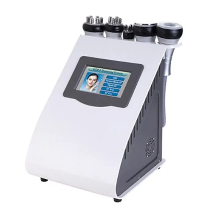 

Effective 5 in 1 Ultrasound Cavitation Vacuum RF Weight Loss Machine Face and Body Massage Machine