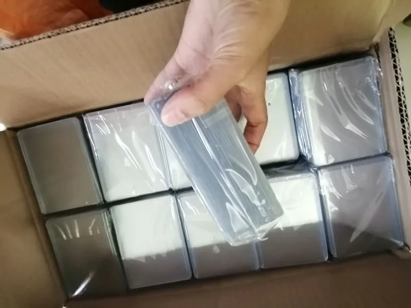 Card Holder 3x4 Inch Clear Plastic Toploadingjoc078