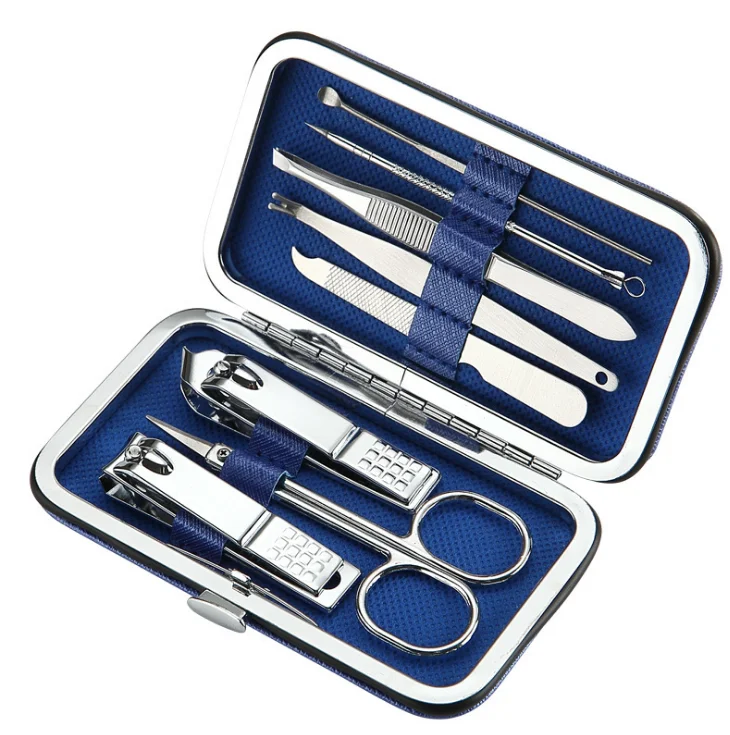 

8pcs Professional Manicure Set, Pedicure Knife Nail Clipper Cuticle Kit,Stainless Steel manicure scissors