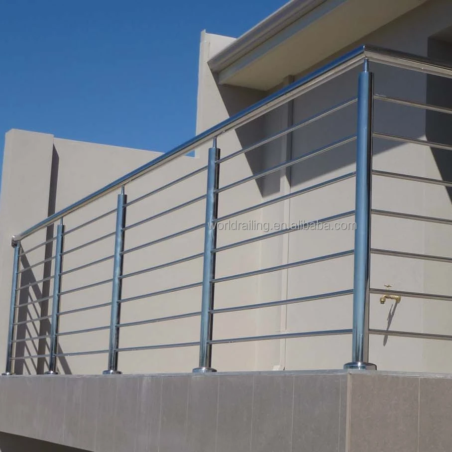 

YL Balcony Outdoor Stainless Steel Solid Rod Balustrade stainless stair railing system