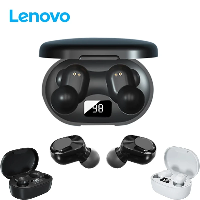 

Lenovo XT91 TWS Earphones Wireless Bluetoot Headphones AI Control Gaming Headset Stereo Bass With Mic Noise Reduction for Phone