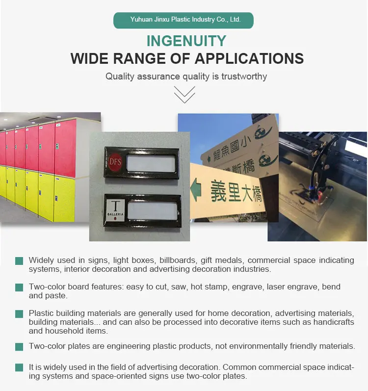 High Efficiency 0.8mm-8mm Laser Engraving Abs Plastic Sheet For Thermoforming