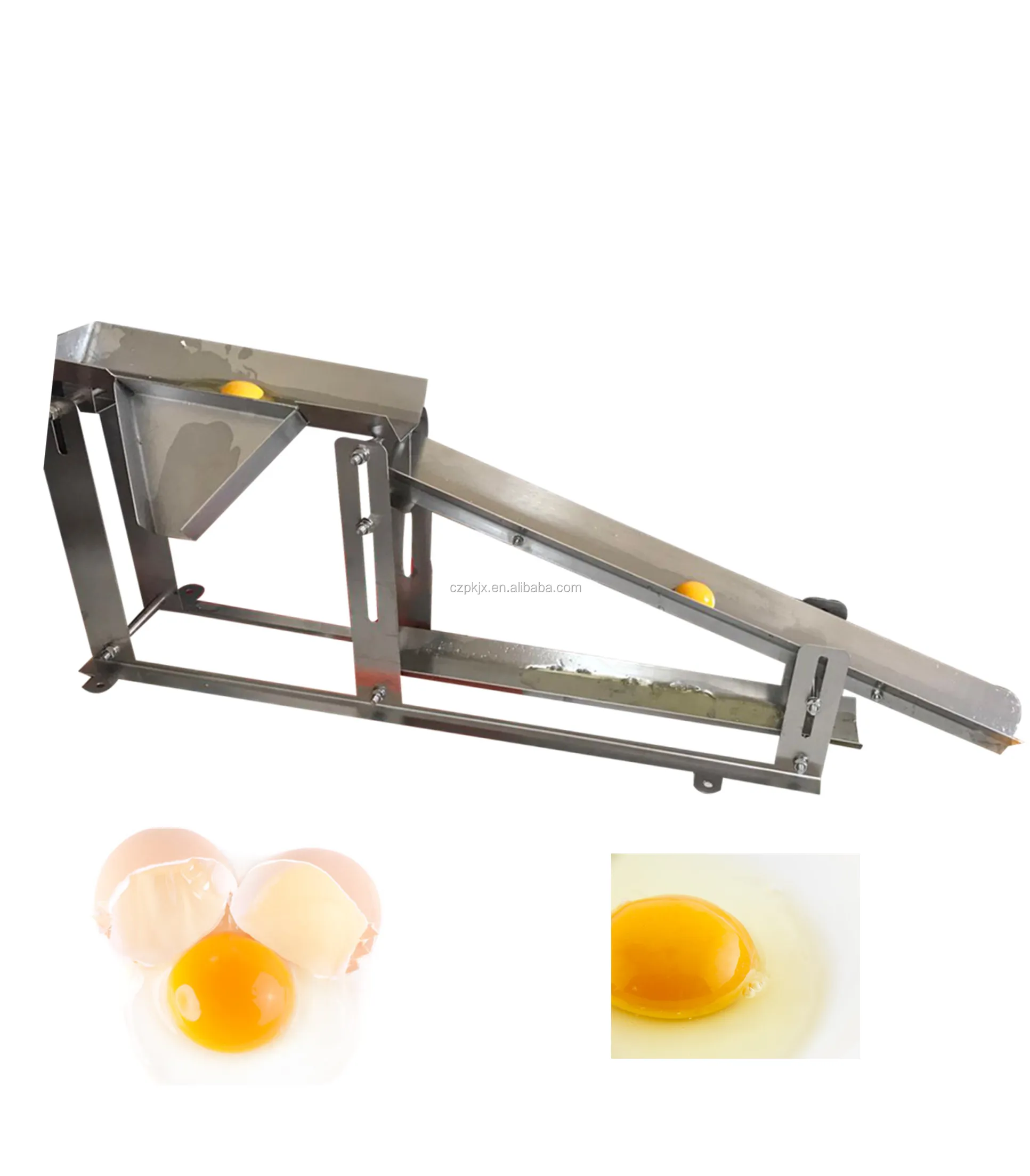 

Small type eggs separating machinemanual egg shell removing machinemachine for liquid egg white and yolk