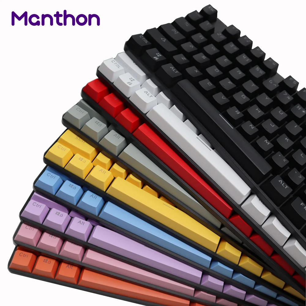 

Colorful Double Shot ABS Light Through Key Caps Keycaps for Mechanical Keyboard