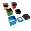 xmlivet Magnetic Billiards Pool chalk holders colorful square-shape with strong magnet snooker chalk cases can customize logo