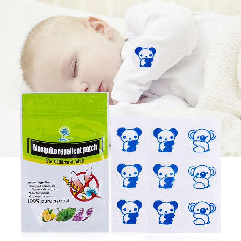 

100% Natural Citronella oil Summer Baby Mosquito Repellent Sticker