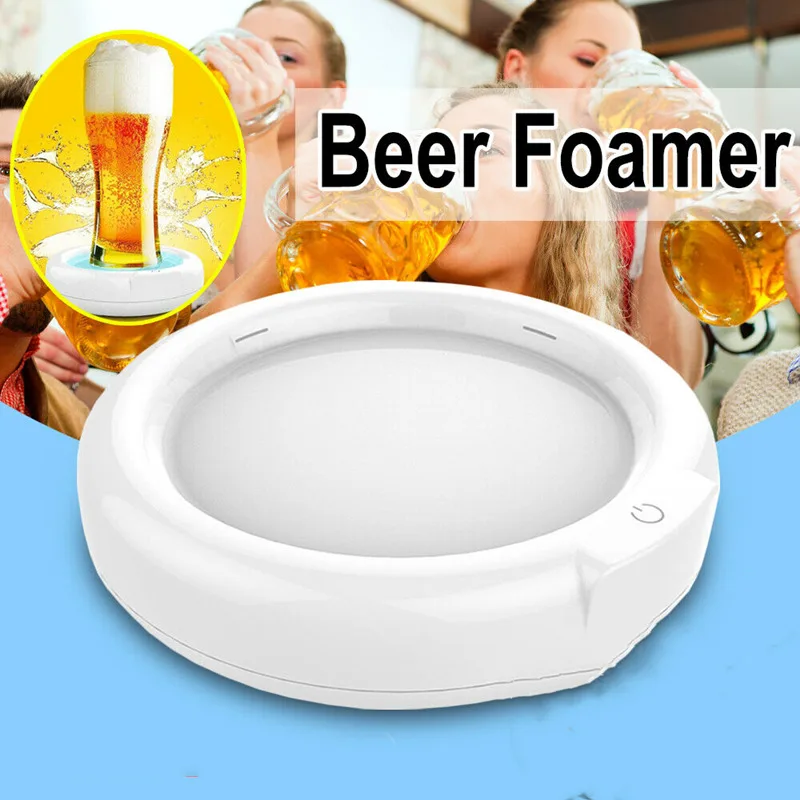 

JOSUNN Ultrasonic Portable Household Beer Pump Machine Bar Tools Bubble Foaming Ice Beer Foam Maker