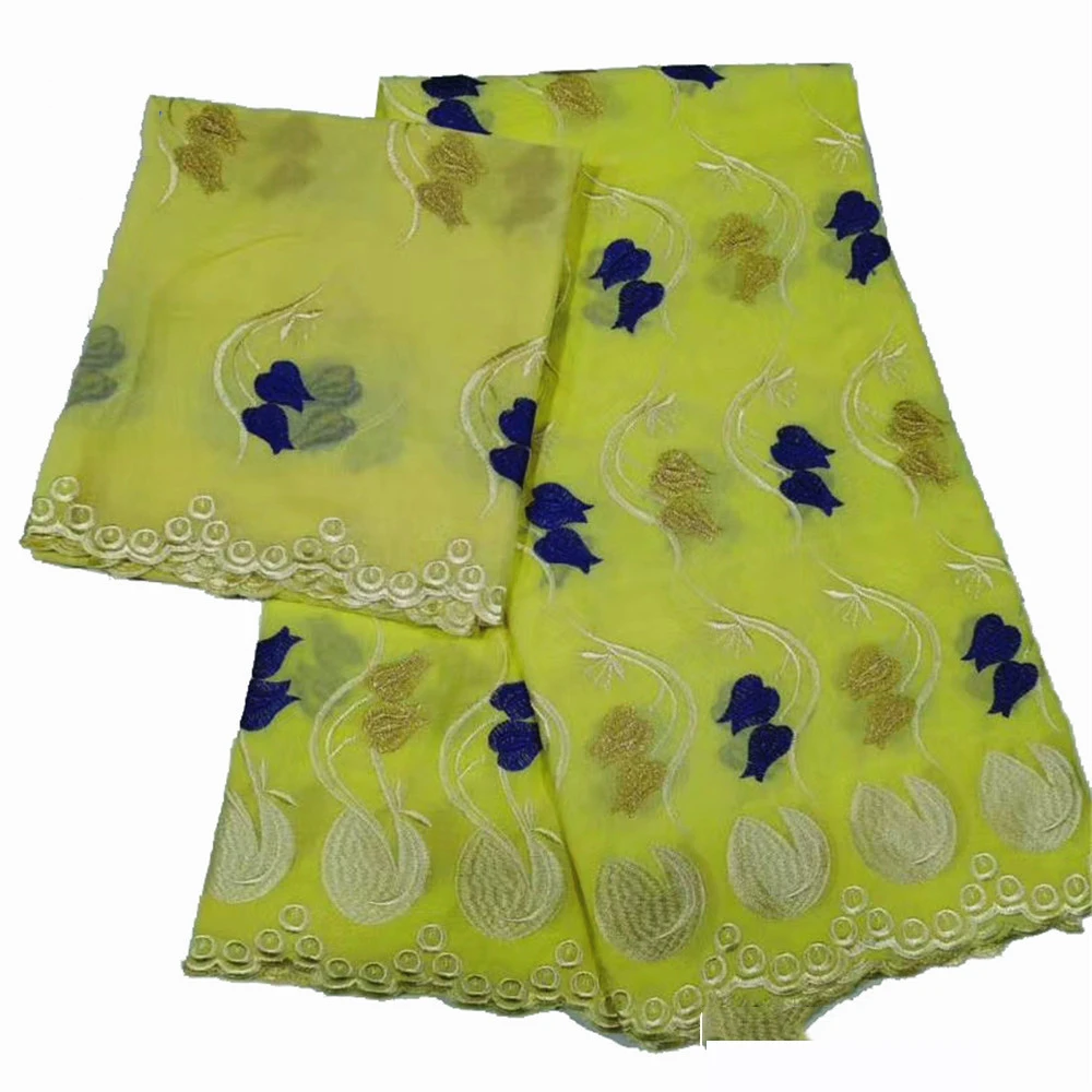 

Beautifical cotton veil fabric designer teen dresses lemon green lace ML50R20, Customized