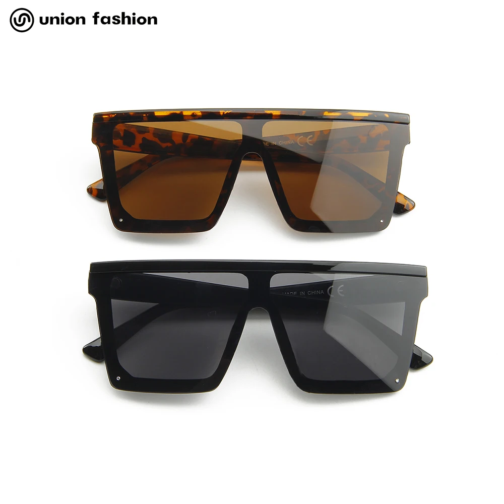 

Wholesale Highend Personality Acrylic Square Frame Storage Oversized Women Eyewear Female Sunglasses, 2 colors