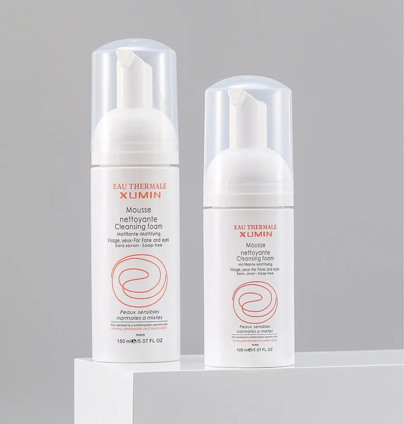 

Empty beauty packaging for skin and hair squeeze foam bottle 150ML