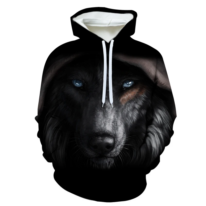 

3D Digital Printing Hooded Pocket Pullover Hooded Men's Sweater Custom Hoodies Men Hoodie