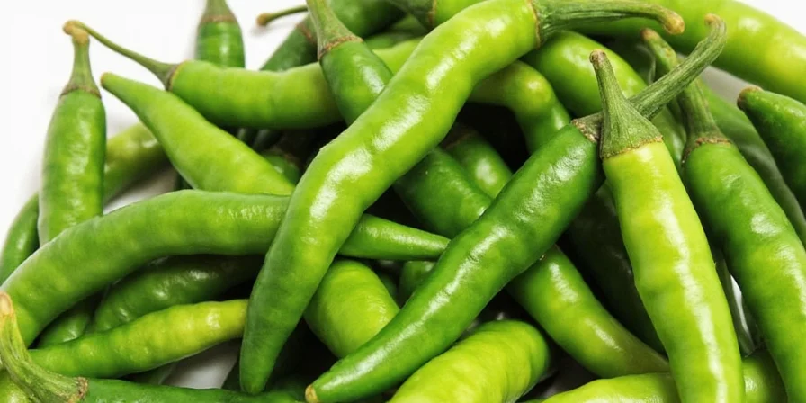 Nutrition facts of green chiles