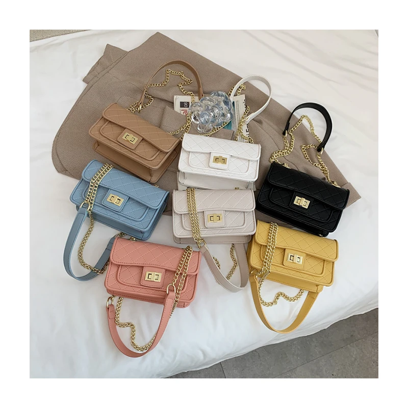

2021 Luxury Chains Embroidery Shoulder Armpit Purses Quilted New Underarm Messenger Bags Designer Women Hand Bags