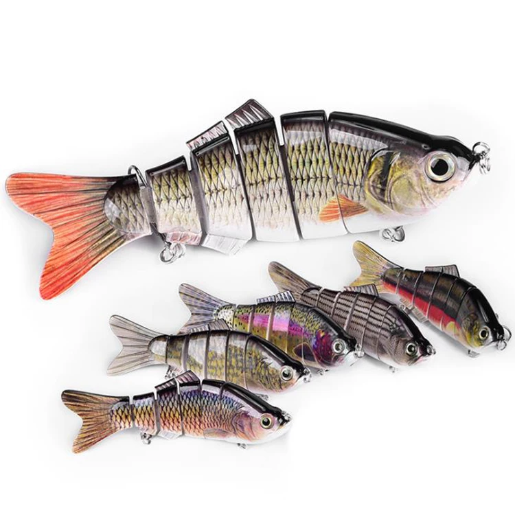 

Weihe swimbait 20cm 110g artificial plastic swim bait multi jointed hard fish Lifelike Fishing Lures, See details