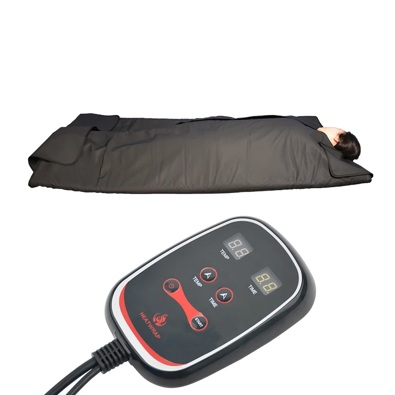 

New technology 2021 infrared sauna blanket black,professional sauna blanket health and beauty