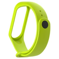 

Wrist Strap Colorful sport band for Xiaomi Mi band 3 4 silicone strap Bracelet Wristband Straps