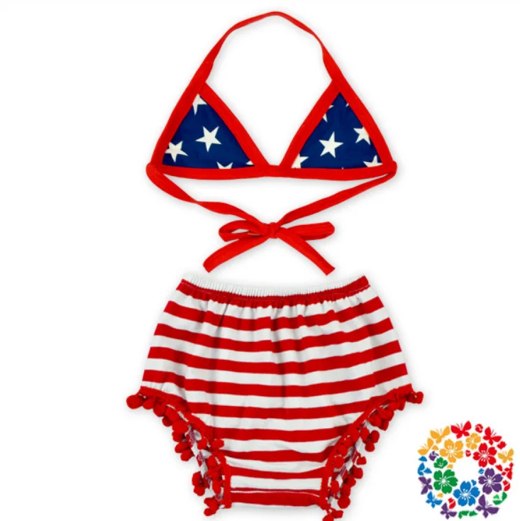 red baby swimsuit