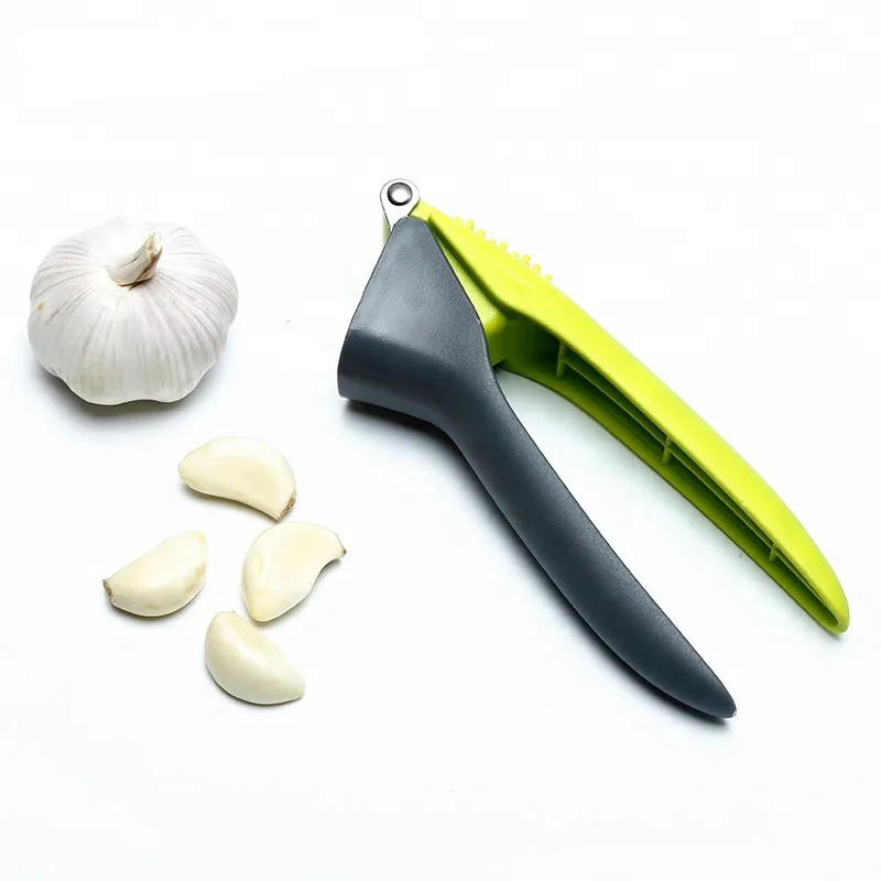 

Wholesale Household Professional Kitchen Items Vegetable Tools Stainless Steel Garlic Press Garlic Crusher