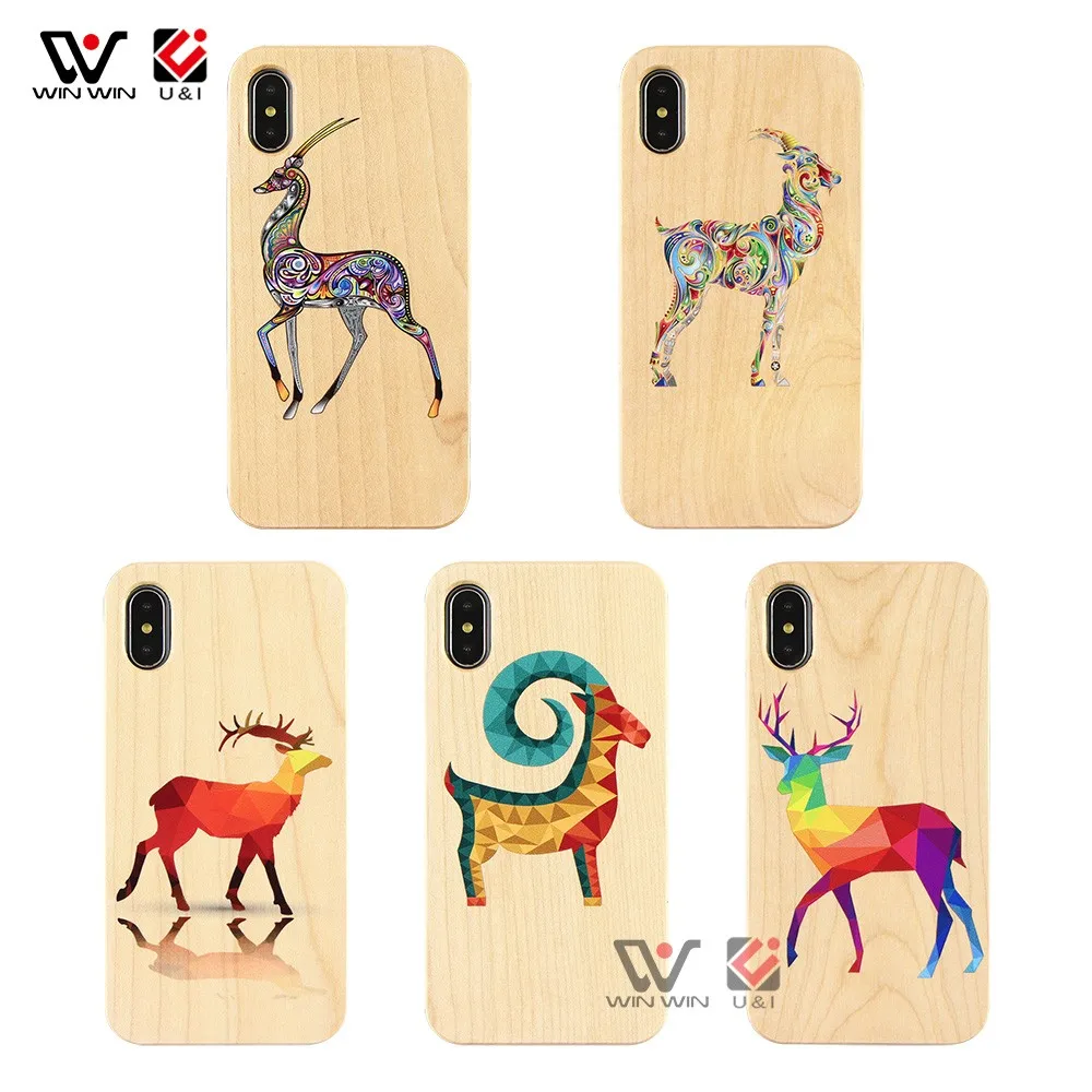 

Natural Biodegradable Wooden Design Pattern Phone Case For iPhone 12 Back Cover