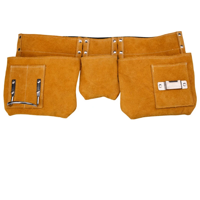 
Factory Hot outdoor leather tool belt bag canvas pouch edc organizer for quality buyer 