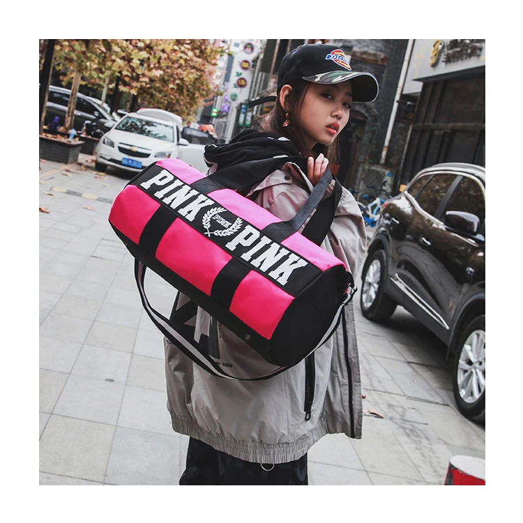 

Leisure Travel Fitness Handbag Nylon Portable Hand Luggage Bag Men Multi-functional Large Travel Organizer Tote, Customized color