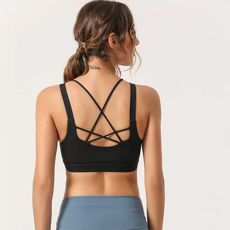 

Workout Sports Bras for Women - Fitness Athletic Exercise Running Bra, Activewear Yoga Tops, Customized colors