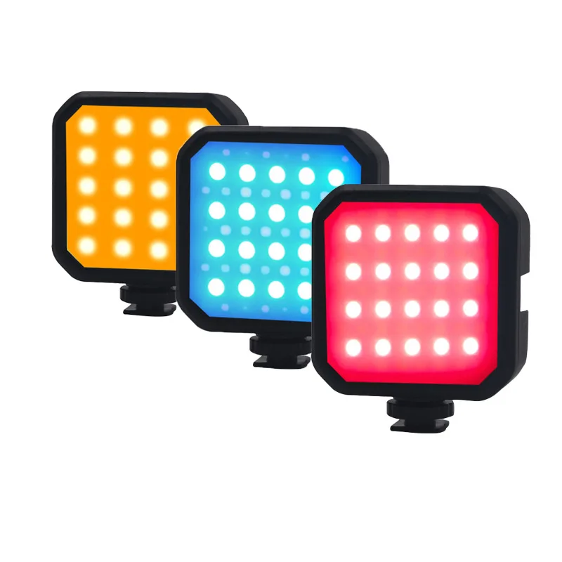 

Mini RGB Video Light Lighting for Photography 2000mAh RGB LED Video Camera Light Vlog Fill Light Live
