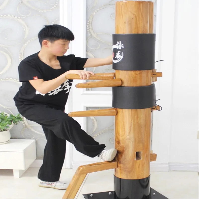 

Chinese wooden dummy KungFu wholesale, Natural color,custom
