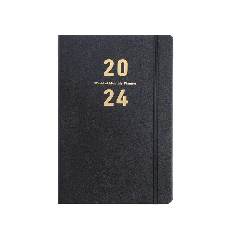 

Elastic band PU leather Notebook Journal Hardcover Custom Agenda Planner Diary notebook