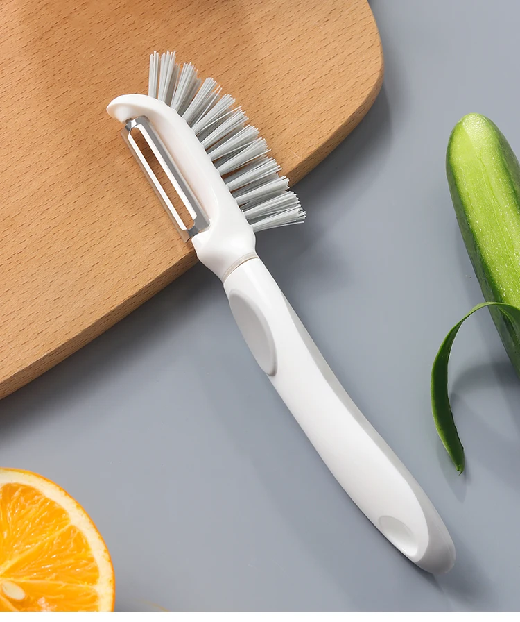 Potato Kiwi Peeler Brush Orange Peeling Tool Paring Knife Vegetable