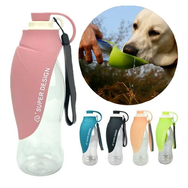 

Outdoor Portable Pet Preform For Mineral Silicone Water Bottle Botella De Agua Para Perros Portable Dog Water Bottle